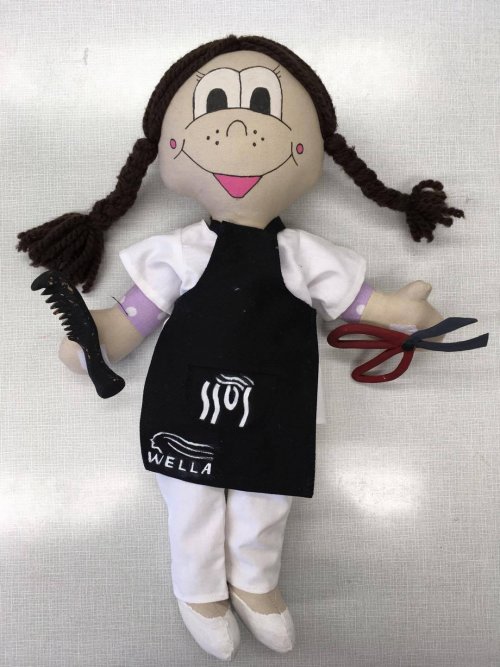 Účastníme se soutěže  „ Vyrob panenku – symbol účastníka stáže ERASMUS+“ 6  