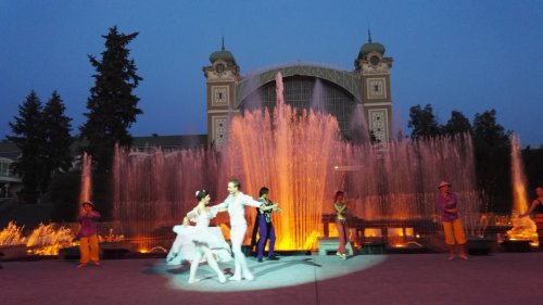Křižíkova fontána - Louskáček balet