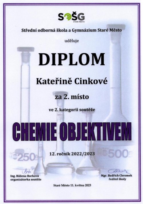 Chemie objektivem