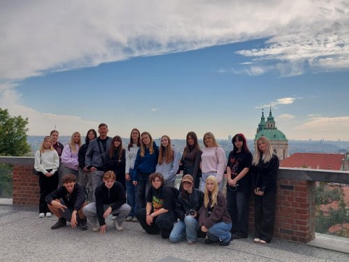PRAHA - literárně-historická exkurze třídy FT 3 7  
